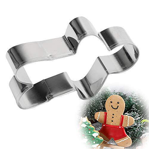 Molde De Acero Inoxidable De La Galleta Cortador De Jengibre Hombres Stampers Moldeo por Prensado De La Torta del Molde para Hornear Herramientas Pie Decoración
