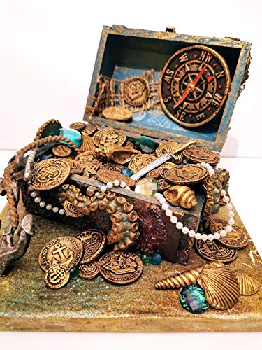 Molde de monedas del tesoro para decorar pasteles, manualidades, magdalenas, azúcar, galletas, dulces, tarjetas y arcilla, adecuado para alimentos, hecho en el Reino Unido