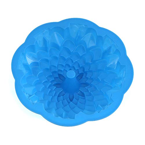 Molde De Pastel,Molde De Pastel De Flores De Gran Tamaño Molde De Silicona Margarita Flor Pan Molde De Pastel De Gasa Girasol Panadería Pastelería Molde Para Hornear Pan 2Pcs