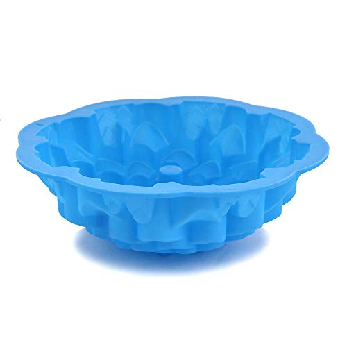 Molde De Pastel,Molde De Pastel De Flores De Gran Tamaño Molde De Silicona Margarita Flor Pan Molde De Pastel De Gasa Girasol Panadería Pastelería Molde Para Hornear Pan 2Pcs
