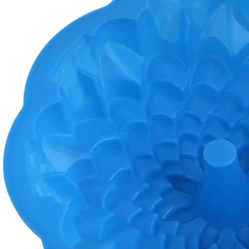 Molde De Pastel,Molde De Pastel De Flores De Gran Tamaño Molde De Silicona Margarita Flor Pan Molde De Pastel De Gasa Girasol Panadería Pastelería Molde Para Hornear Pan 2Pcs