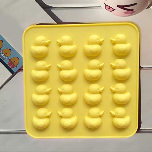 Molde de silicona 3D para jabón, diseño de pato, para decoración de tartas, fondant, chocolate, hornear