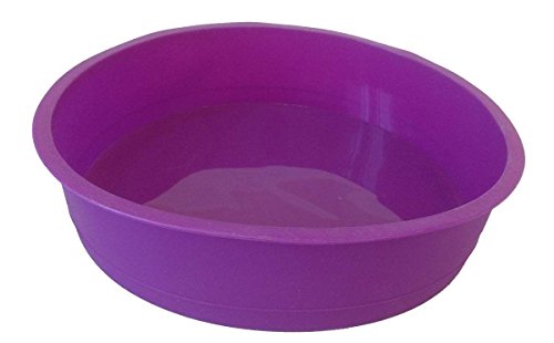 Molde para hornear de silicona Diámetro redondo 24 cm Molde para pasteles Molde para pasteles Molde para hornear pan Molde para fruta