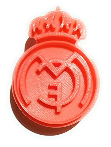 Molde y Cortador de Galletas de Deporte - Real Madrid Club de Fútbol (Coral)