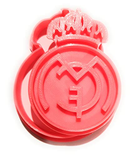 Molde y Cortador de Galletas de Deporte - Real Madrid Club de Fútbol (Coral)