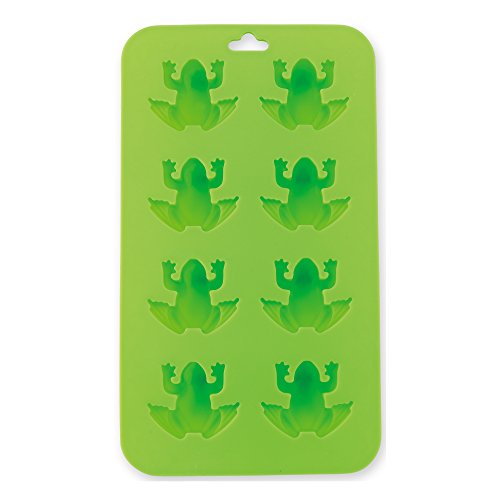 Moldes de silicona para rana Passover – Chocolate, dulces, gelatina y bandeja de hielo en forma de rana de 10 poplagas – sedador de pesach y accesorios de cocina por The Kosher Cook