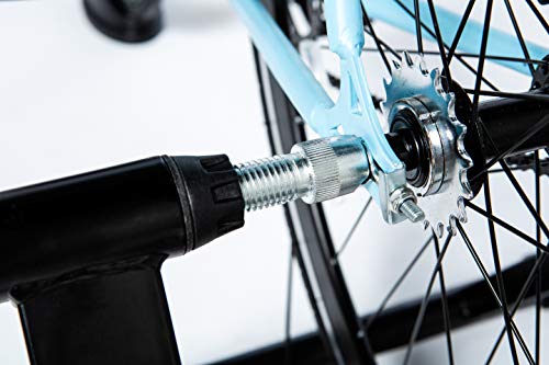 Moma bikes, Rodillo de Entrenamiento, 6 Niveles, Resistencia 500W, Compacto y Plegable