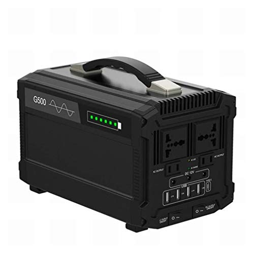 Momcares generador Solar portátil 500Wh 120000mAh estación de energía portátil Outdoor RV Camping Travel Batería del generador
