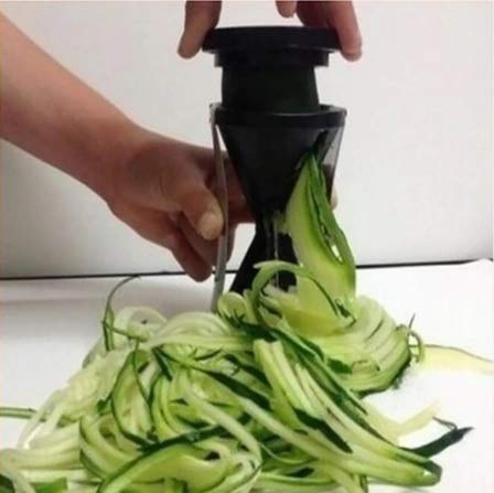 Mondoshop - Cortador de verduras en espiral para verduras y verduras