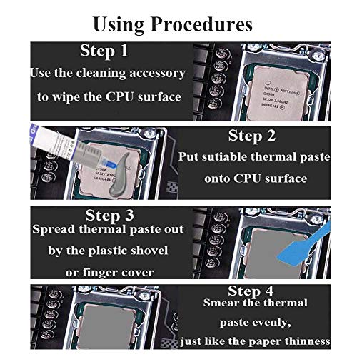 MoneyQiu HY-510>1.9W/MK(25g) Pasta Termica/Pasta térmica;Thermal Grease Pasta térmica 'Alta conductividad térmica, Eléctricamente no conductivo