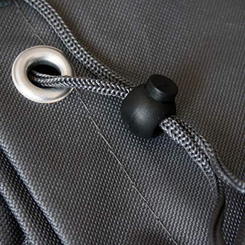 MONKEY MOUNTAIN® Funda Protectora Deluxe para sombrilla Redonda o Cuadrada con Bolsa de Transporte - Ø 200 a 400cm - poliéster Oxford 420D