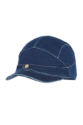 MONZA OBREROL Gorra Profesional para Hostelería. Tipo Beisbolera. Color Denim Azul. Ropa Cocinero/Cocinera. Talla Única. Ref: 4011