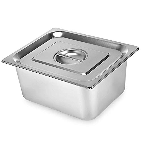 Moracle Catering Chafing Dish Buffet Calentador 220V Calentador Eléctrico de Alimentos Calentador con 2 Calentador de Bandejas Calentador de Alimentos Tipo Bufé 850V (2 Platos)