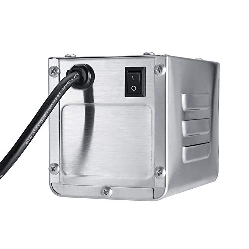 Motor eléctrico 50-70KG Acero inoxidable Asador eléctrico para asador Asador rotativo Motor Barbacoa Carne de cabra Cerdo Pollo Acero inoxidable 15W Hogar comercial Accesorios de barbacoa(110v)