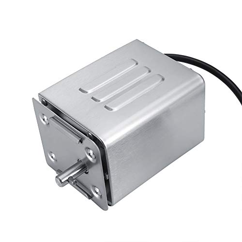 Motor eléctrico 50-70KG Acero inoxidable Asador eléctrico para asador Asador rotativo Motor Barbacoa Carne de cabra Cerdo Pollo Acero inoxidable 15W Hogar comercial Accesorios de barbacoa(110v)