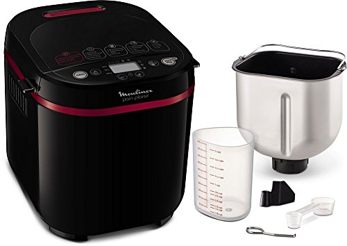 Moulinex OW220830 - Panificadora 650W, Color Negro