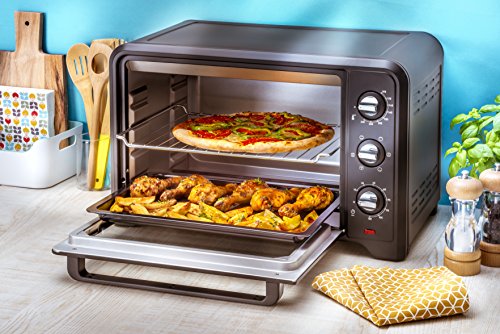 Moulinex OX4648 Optimo Horno eléctrico, Capacidad 33 litros, potencia 1600 Watt