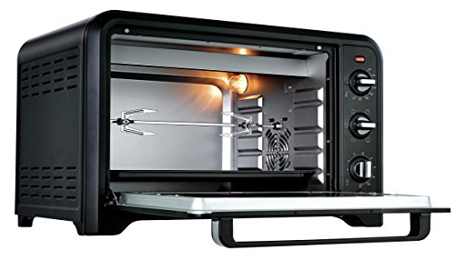 Moulinex OX485810 Independiente Eléctrico 39L 2000W Negro - Horno (Pequeño, Eléctrico, Independiente, Negro, Giratorio, Mecánico)