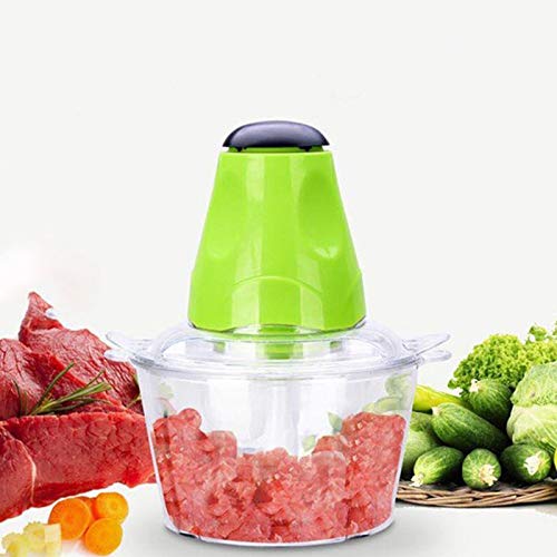 Mryishao Exprimidor de cocina Food Chopper Electric Meat Grinder Machine Kitchen Aid, mini Food Processor 2l Bowl Grinder For Meat Vegetables Fruits Food