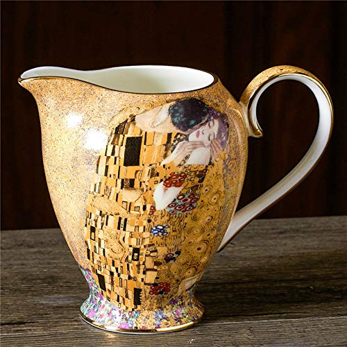 MSNLY Romántico Juego de té de la Tarde nórdica Hueso China Taza de café platillo Moderno hogar cerámica Europea pequeño Juego de café Traje Taza de café Set Taza