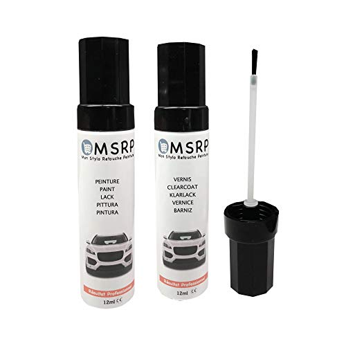MSRP FRANCE - Kit Pintura de Retoque para Coches Fiat 163/C Bianco Gelato