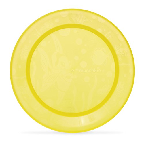 Munchkin - Pack de 5 platos para comida, surtido de colores
