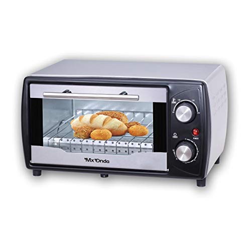 Mx Onda MX-HC2159 Horno, 14552 W, 9 litros, 10 Decibelios, Negro, Acero Inoxidable