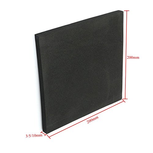 MYAMIA 200x200Mm ESD Anti Estática Pin Inserción Espuma De Alta Densidad 3/5/10Mm-5Mm