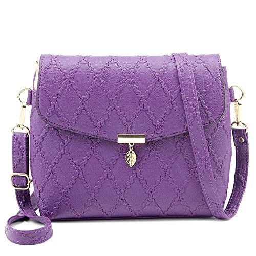 N / A Nuevo llega Bolsos de Mujer Moda Bolso de Mensajero de diseñador Bolso Acolchado Rosa Bolsos de sueño Bolsos de Hombro Cruzados de Mujer 21 * 5 * 16 cm