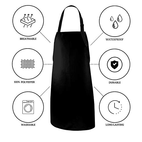 N\A Delantales Delantal con Peto Ajustable Cocina para cocinar, Tanques Blindados de la Segunda Guerra Mundial con Camuflaje Arma de artillería de Poder Militar, para Mujeres Hombres Chef