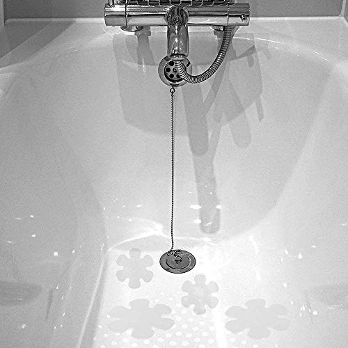 N\A - Pegatinas antideslizantes con diseño de flores, 24 unidades, para bañera, ducha, piscinas, barcos, escaleras