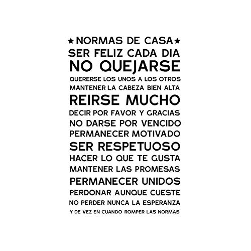 Naisidier Inglés Carta Citas de Vinilo Etiqueta de la Pared Decal extraíble para la Sala de Estar Ministerio del Interior de Papel Mural de Bricolaje Adhesivos 1PC