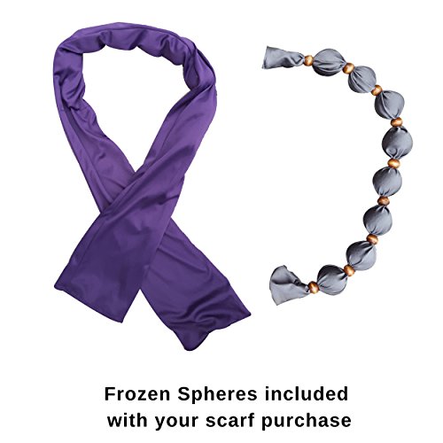 Nano-Ice, Bufanda de enfriamiento, morado (Solid Purple)