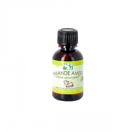 Nat-Ali - Aroma natural de almendras de ámbar (30 ml)