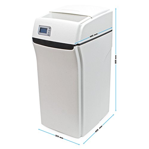 Naturewater Equipo descalcificador agua automático 3000 l/h intercambiador iónico Tratamiento agua