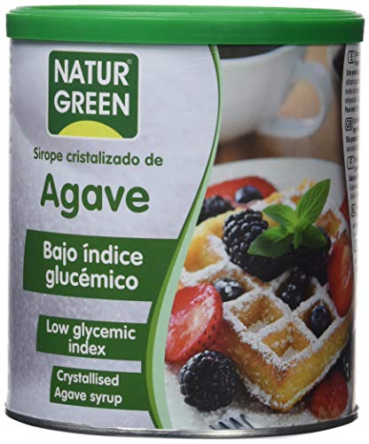 Naturgreen, Sirope cristalizado de Agave, 2 Paquetes de 500gr - Total: 1 kg