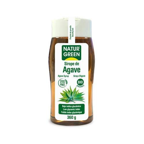NaturGreen Sirope de Agave Bio, 360 gr, 1 unidad