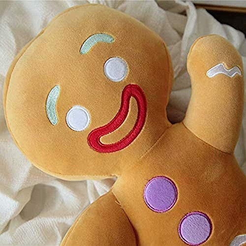 N/C Juguete de Peluche Felpa Navidad Jengibre Juguete Bebé Apaciguar Muñeca Gigante Cojín Cojín Creativo Vacaciones Decoración del hogar Juguetes para niños Galletas