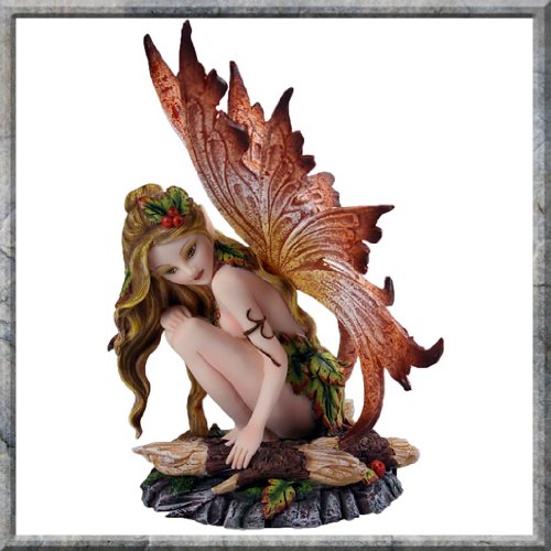 Nemesis Now Luenell - Figura Decorativa (17 cm), Color Naranja