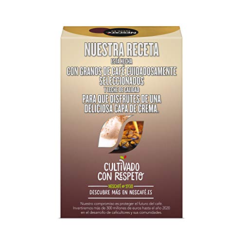 NESCAFÉ Café Cappuccino, Caja de sobres, 6 Paquetes de 10x14g de Café - Total: 840g