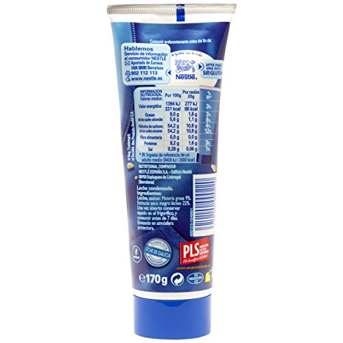 Nestlé La Lechera Leche condensada - Tubo de leche condensada - Cantidad 170 g