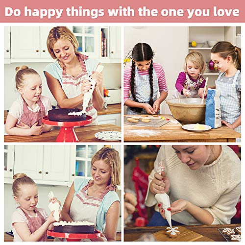 NETUME Bolsas de Pastelería, 100 Bolsas de Plástico Desechables para Decoración de Pasteles, Bolsa de Crema de Mantequilla, Ideal para Decoración de Galletas, Magdalenas y Material para Hornear