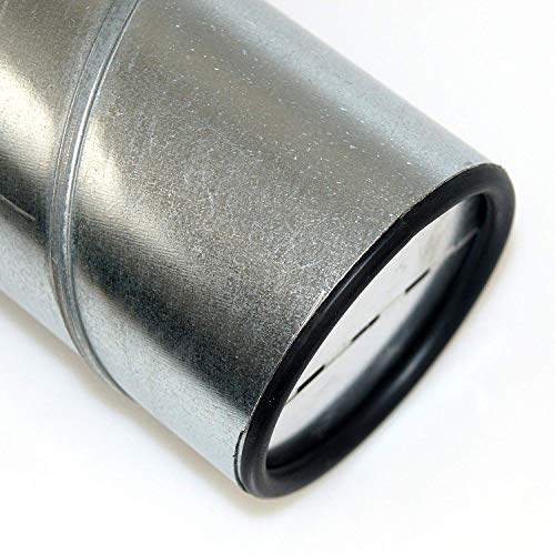 neverest RKI 150 mm Válvula Antirretorno Reduce el Ruido y Evita el Aire Frío por Tubo de Ventilación
