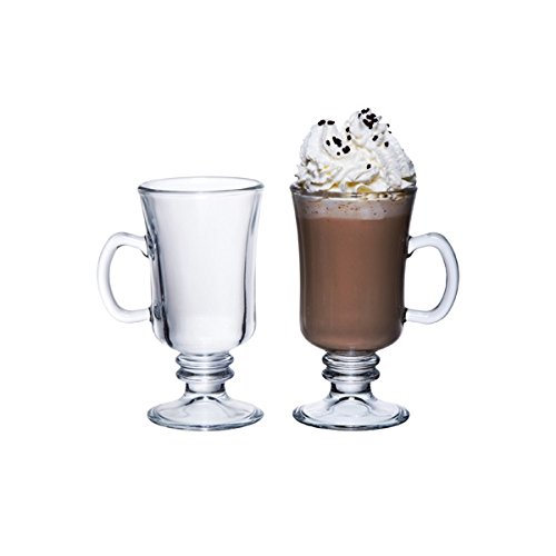 Nextday Catering Equipment Supplies nev-cg-08 café irlandés cristal, 23 cl/8 oz (Pack de 6)