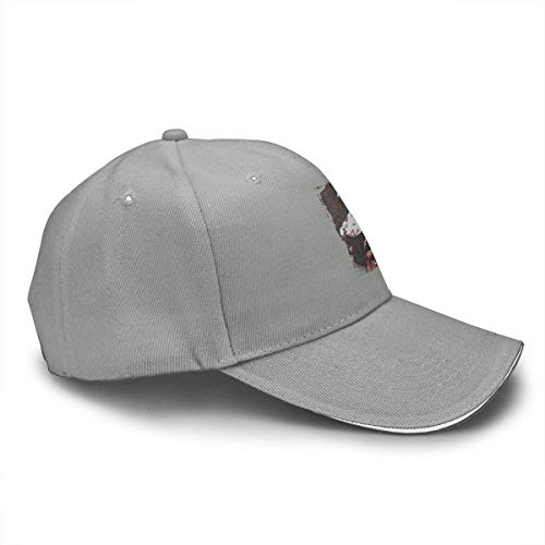 ngxianbaimingj Yoel Romero ajustable unisex moda mujer hombre casqueta pesca casual negro