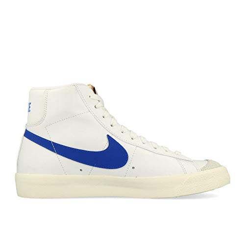 Nike Blazer Mid '77 VNTG, Zapatillas de básquetbol para Hombre, Vela Blanco/Racer Azul, 37.5 EU