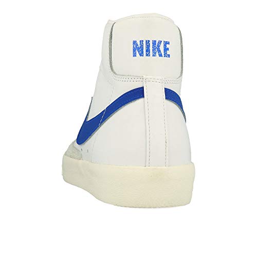 Nike Blazer Mid '77 VNTG, Zapatillas de básquetbol para Hombre, Vela Blanco/Racer Azul, 37.5 EU