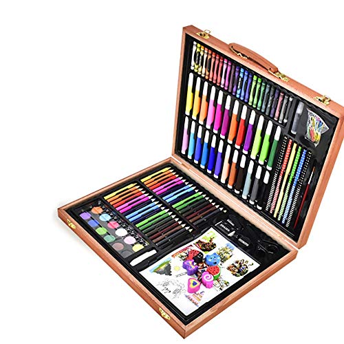 Niños para Dibujar Juego de Pintura Proveedores de Arte Cepillo de la Acuarela Conjunto De Vibrante marcadores Dibujo caligrafía y Escritura Colores Vivos y Brillantes