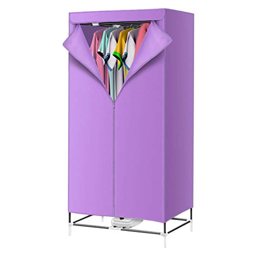 N/J Secadora de Ropa portátil, Secadora de Ropa eléctrica, Armario de Gran Capacidad Eficiente Ropa Interior húmeda Secado de Aire Caliente Capa de Armario Acero Inoxidable Energía para Dormitorio