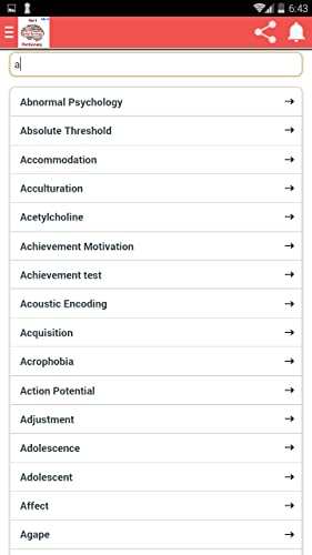 No1 Psychology Dictionary